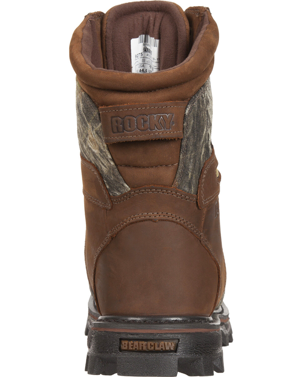 Image #7 - Rocky Men's BearClaw 3d Gore-Tex Waterproof Insulated Hunting Boots, Mossy Oak, hi-res