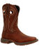 Image #1 - Durango Women's Chestnut Lady Rebel Performance Western Boots - Square Toe, Chestnut, hi-res