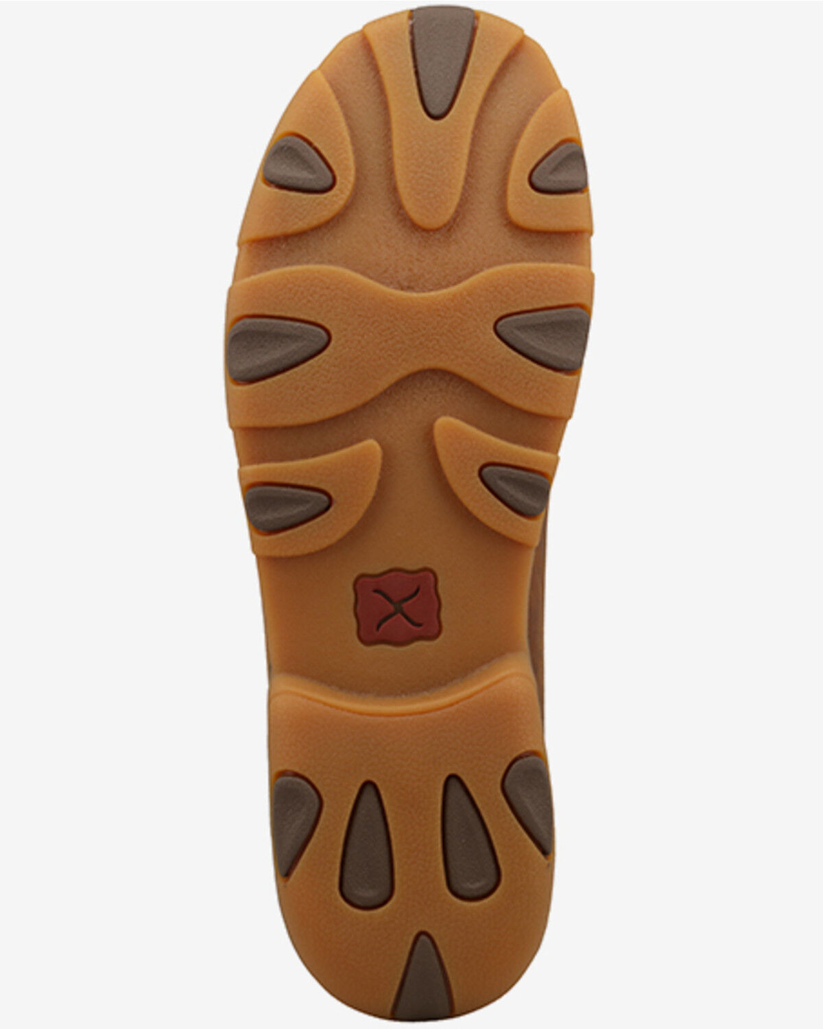 Image #7 - Twisted X Men's Distressed Chukka Driving Mocs, Saddle, hi-res