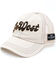 Image #1 - Shyanne Women's Go West Ball Cap, Cream, hi-res
