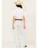 Image #1 - Ariat Women's Jordyn Light Wash Perfect Rise Trouser Stretch Denim Jeans, Light Wash, hi-res