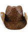 Image #2 - Shyanne&reg; Women's Embellished Brim Straw Hat, Brown, hi-res