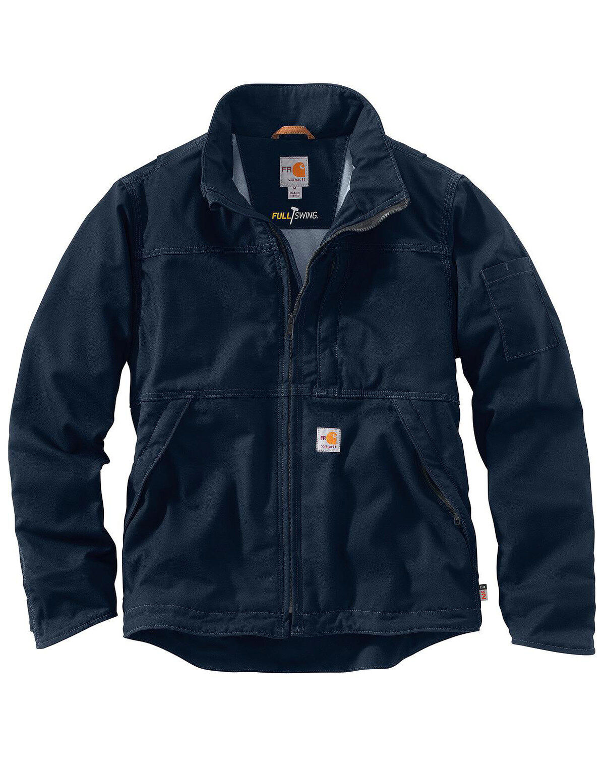 Image #1 - Carhartt Men's FR Full Swing Quick Duck Jacket - Big & Tall, Navy, hi-res