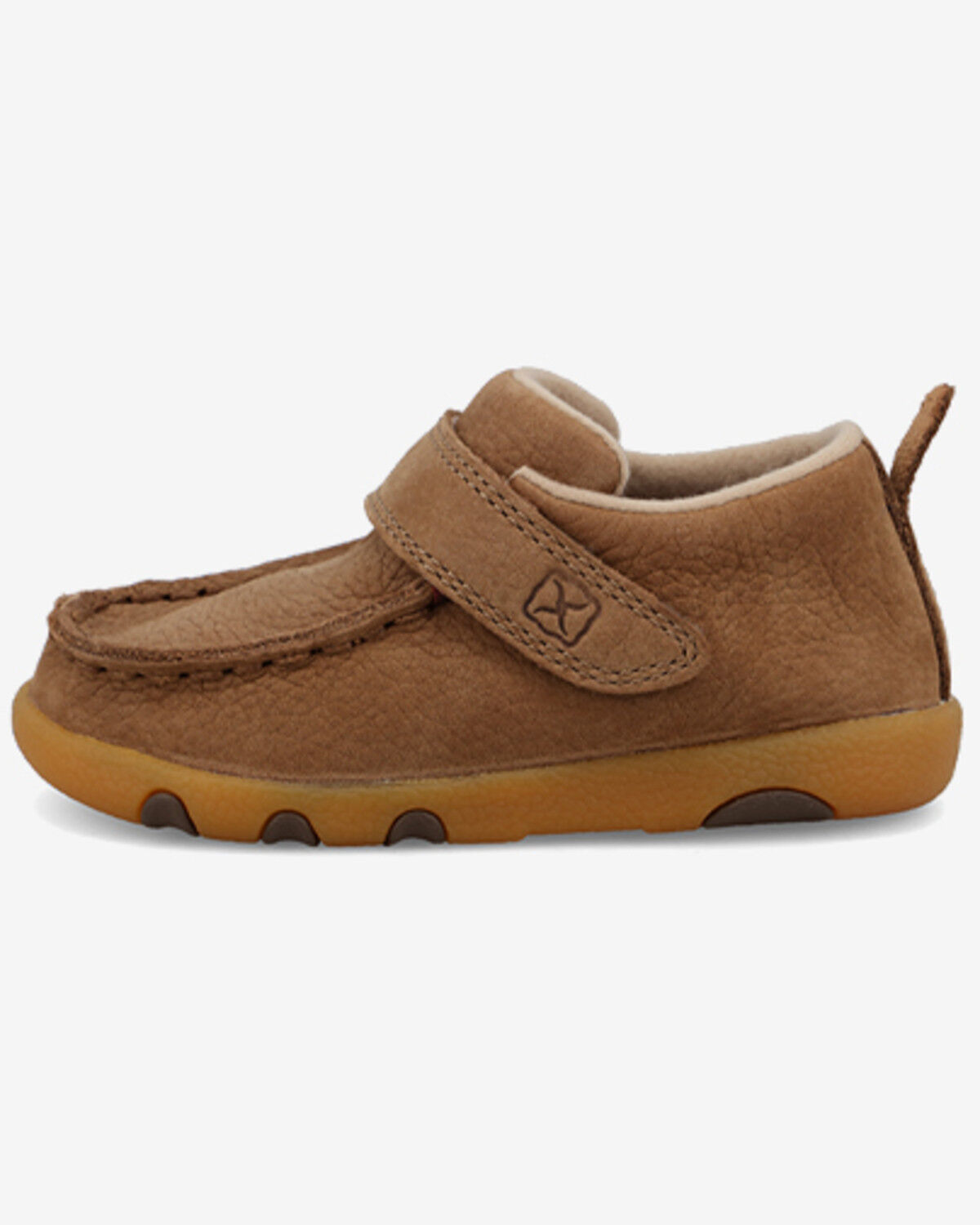 Image #3 - Twisted X Infant Kid's Driving Mocs, Camel, hi-res