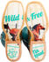 Image #2 - Tin Haul Women's Wild and Free Western Boots - Broad Square Toe, Tan, hi-res