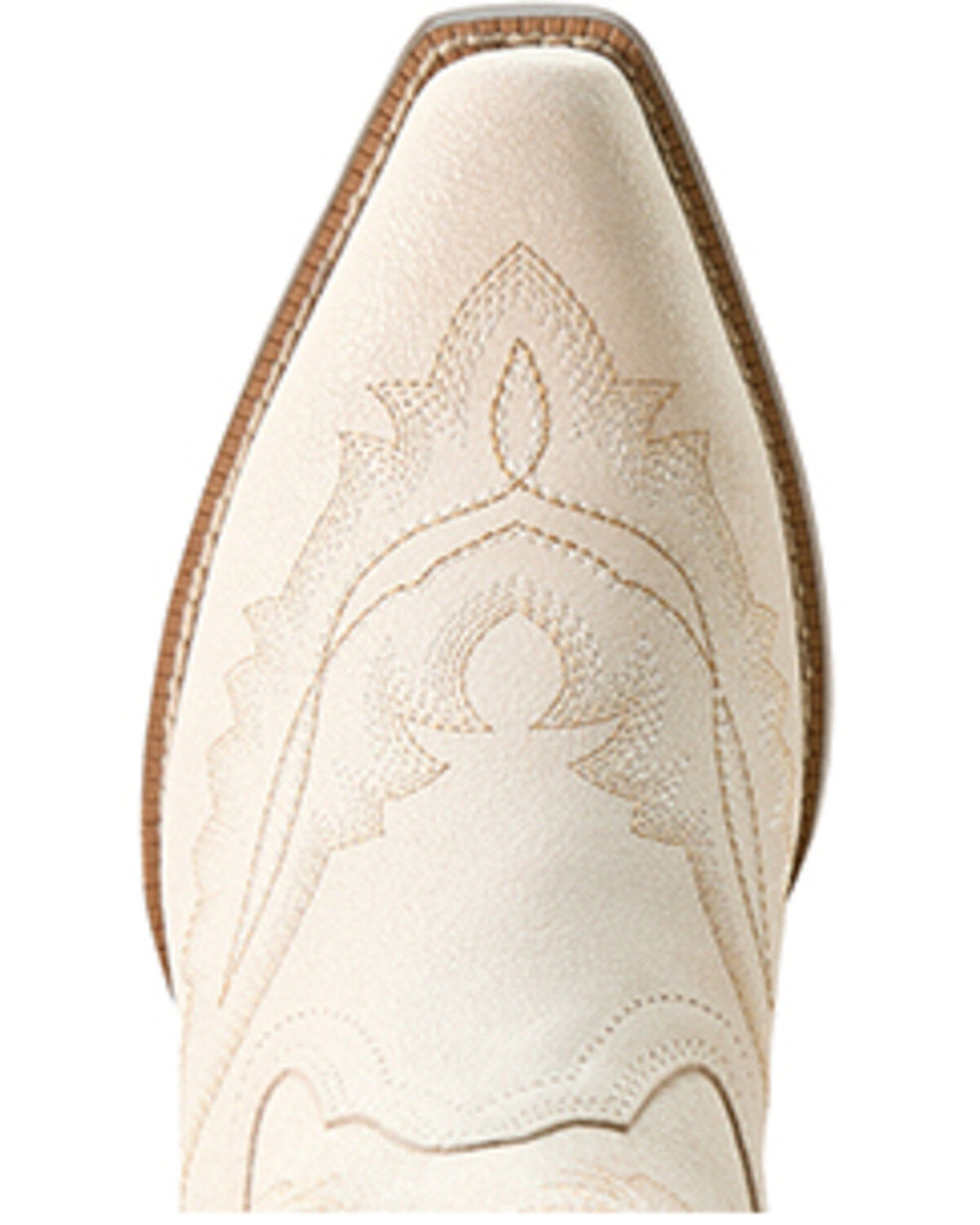 Image #4 - Ariat Girls' Casanova Distressed Western Boots - Snip Toe, White, hi-res