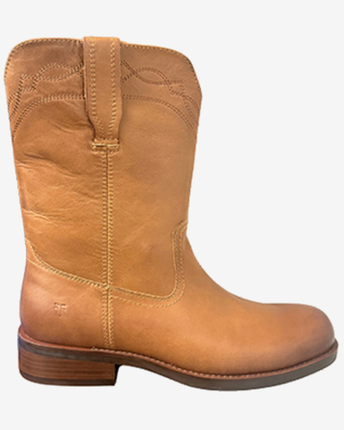 Image #1 - Frye Men's Boot Barn Exclusive Dalton Roper Western Boots - Broad Square Toe, Tan, hi-res