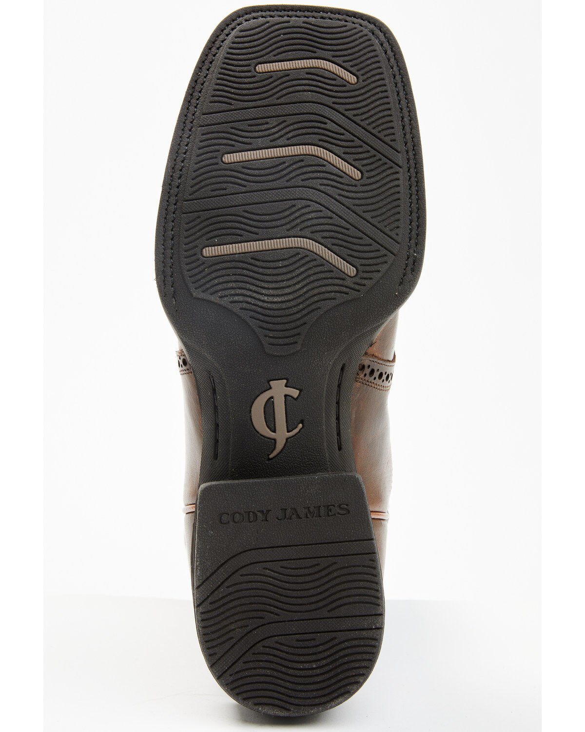 Image #7 - Cody James Men's Xero Gravity Gibson Saddle Vamp Western Performance Boots - Broad Square Toe, Brown, hi-res