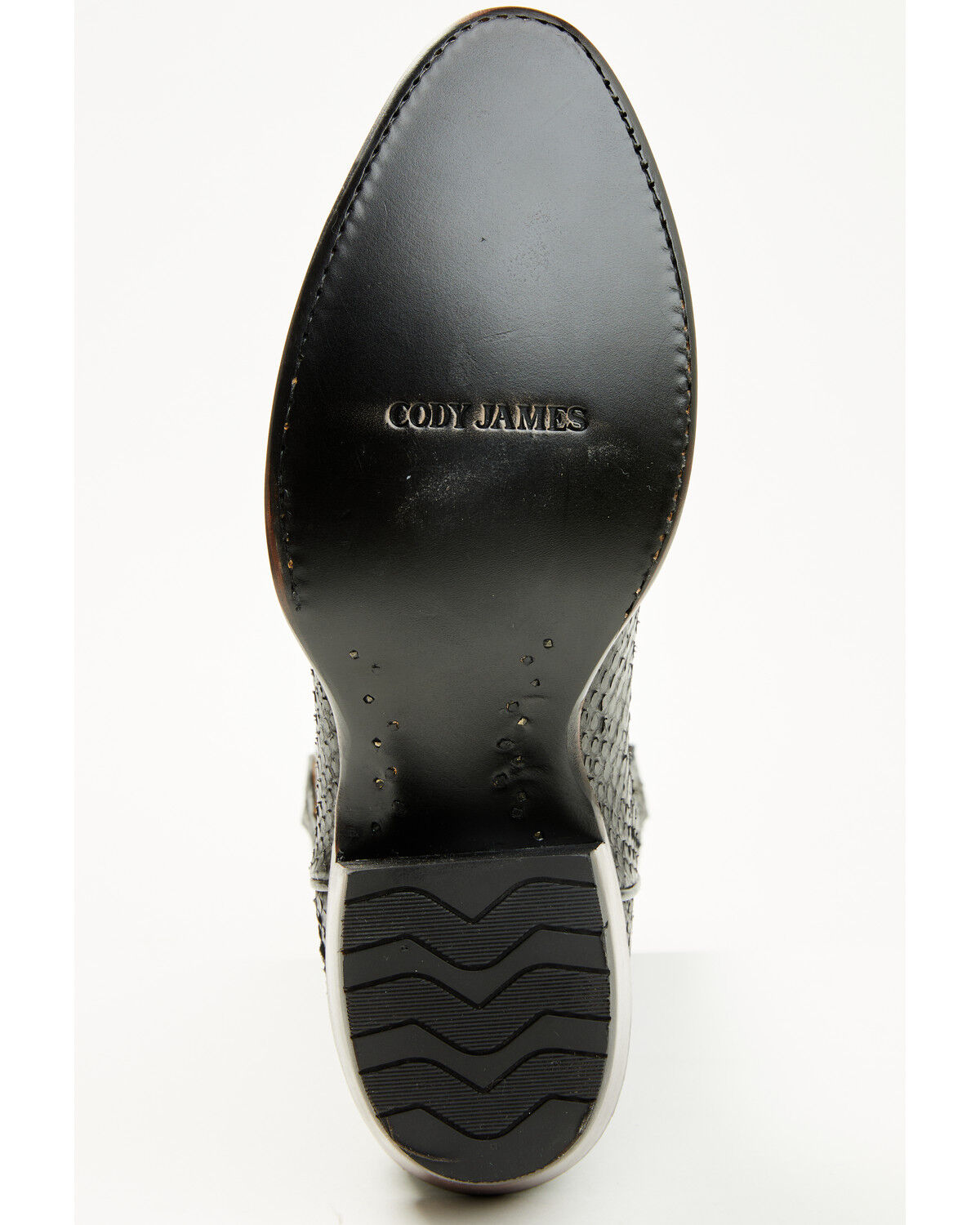 Image #7 - Cody James Men's Exotic Python Western Boots - Round Toe, Grey, hi-res