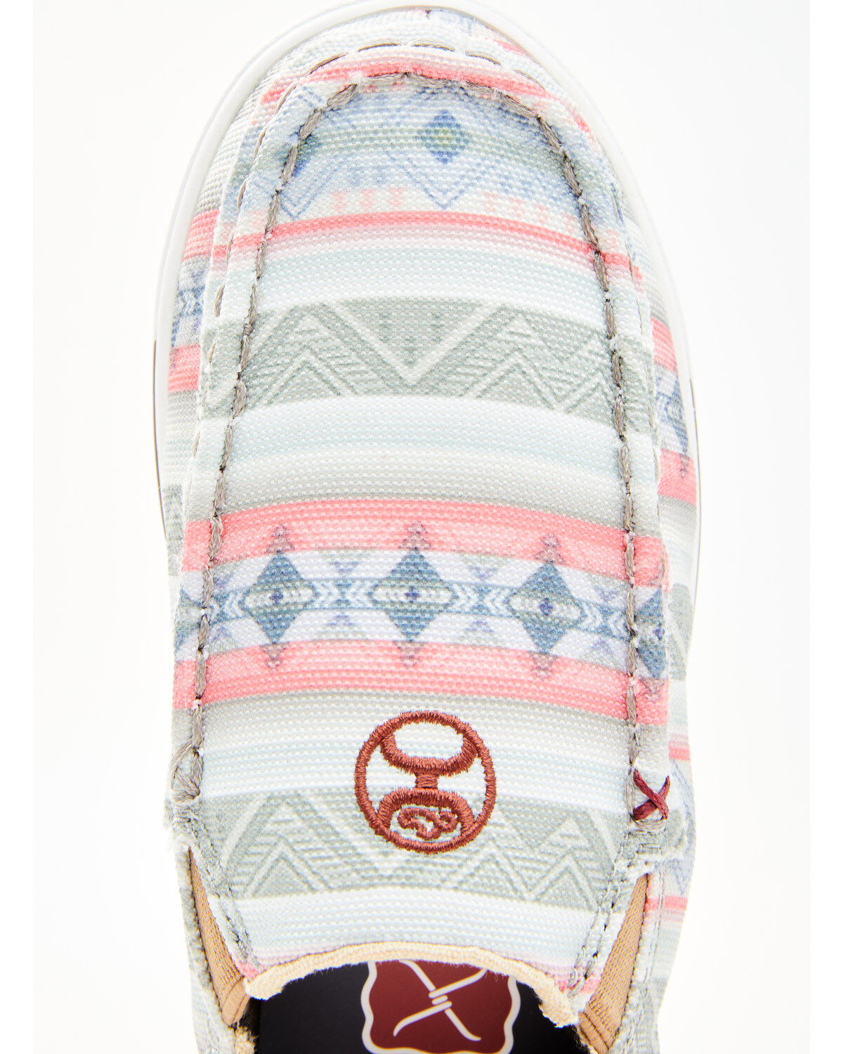 Image #6 - Hooey by Twisted X Kids' Lopers, Pink, hi-res