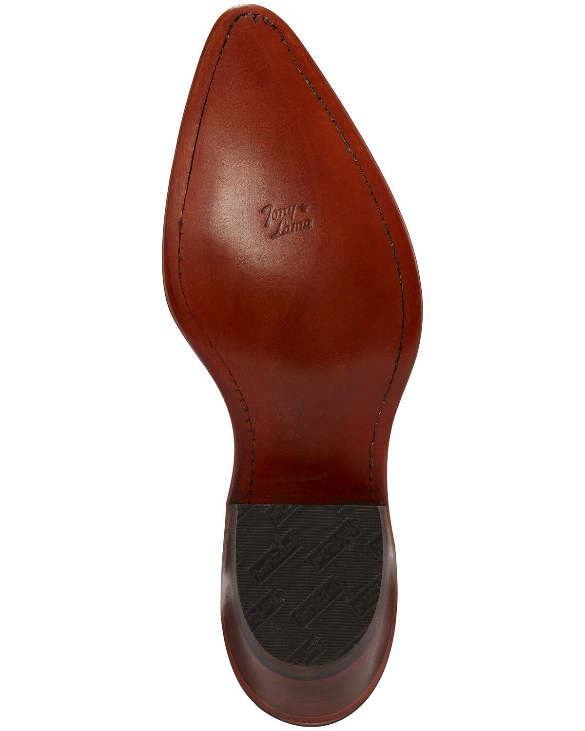 Image #5 - Tony Lama Women's Emilia Western Boots - Snip Toe, Cognac, hi-res