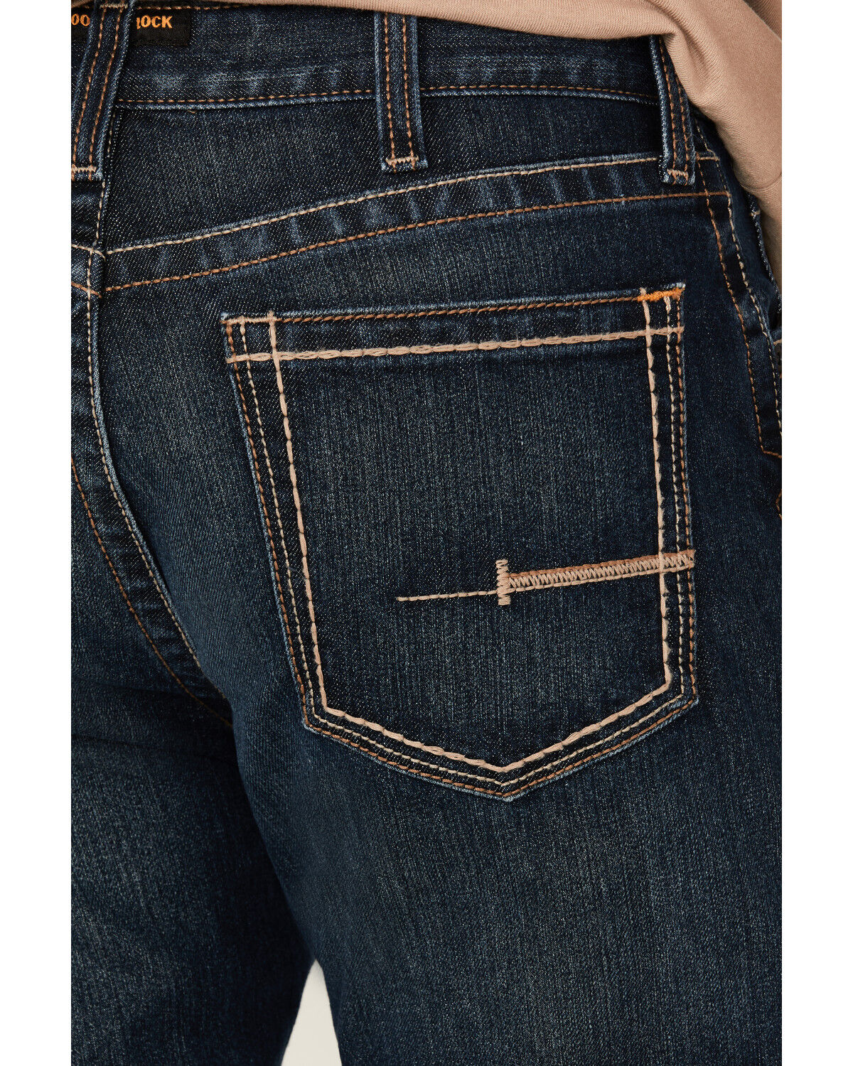 Image #4 - Ariat Men's Rebar M4 Low Rise Boot Cut Jeans, Denim, hi-res