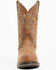 Image #4 - Shyanne Women's Pull-On Western Work Boots - Composite Toe, Brown, hi-res