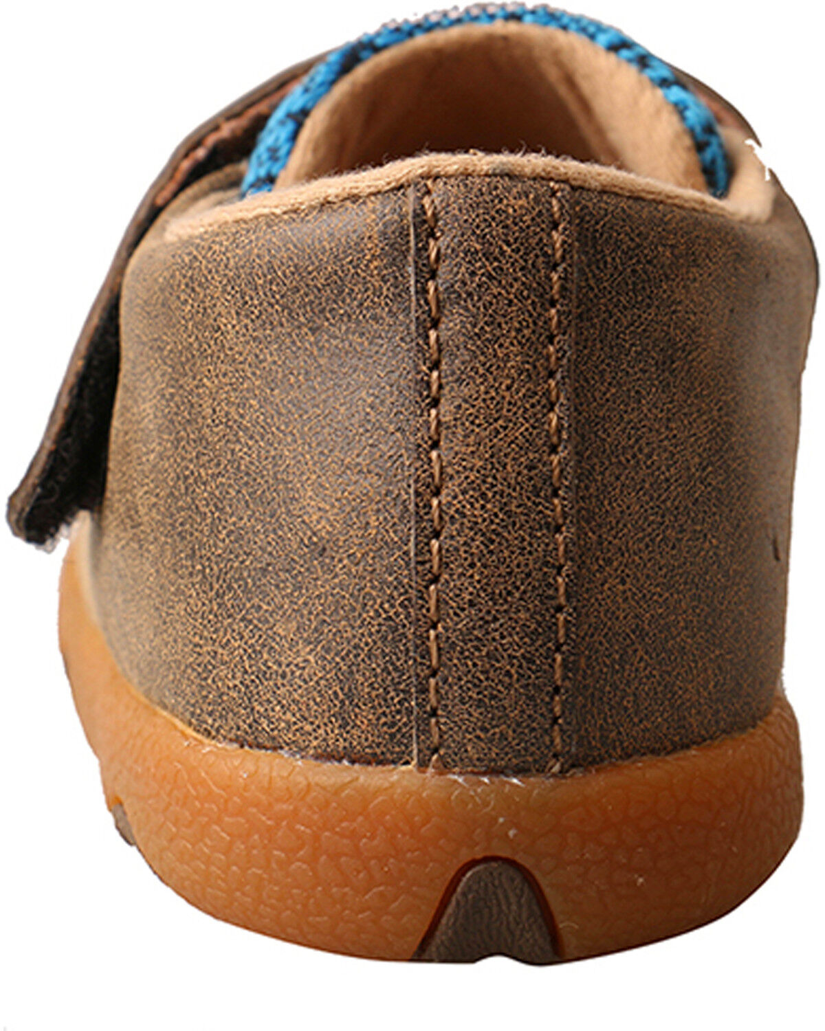 Image #5 - Twisted X Toddler Kid's Driving Mocs, Brown, hi-res