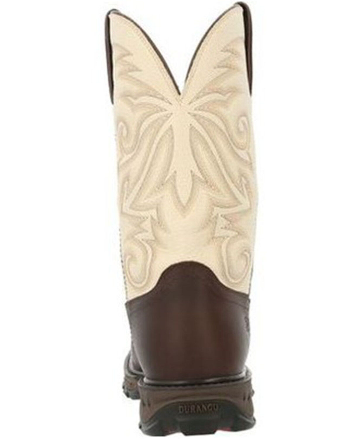 Image #5 - Durango Men's Maverick XP Waterproof Western Work Boots - Steel Toe, Chocolate, hi-res