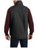 Image #2 - Carhartt Men's Washed Duck Sherpa Lined Mock Neck Loose Fit Work Vest, Black, hi-res