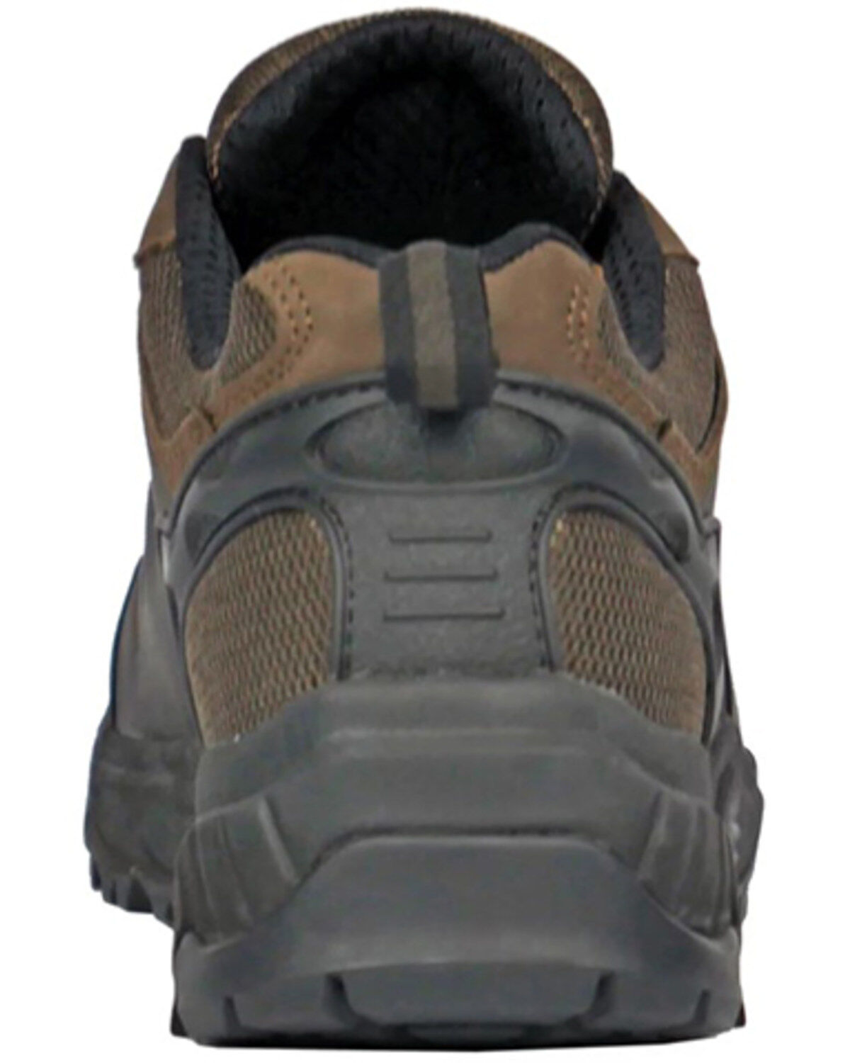Image #5 - Hoss Men's Eric Low Lace-Up Work Shoes - Aluminum Toe, Brown, hi-res