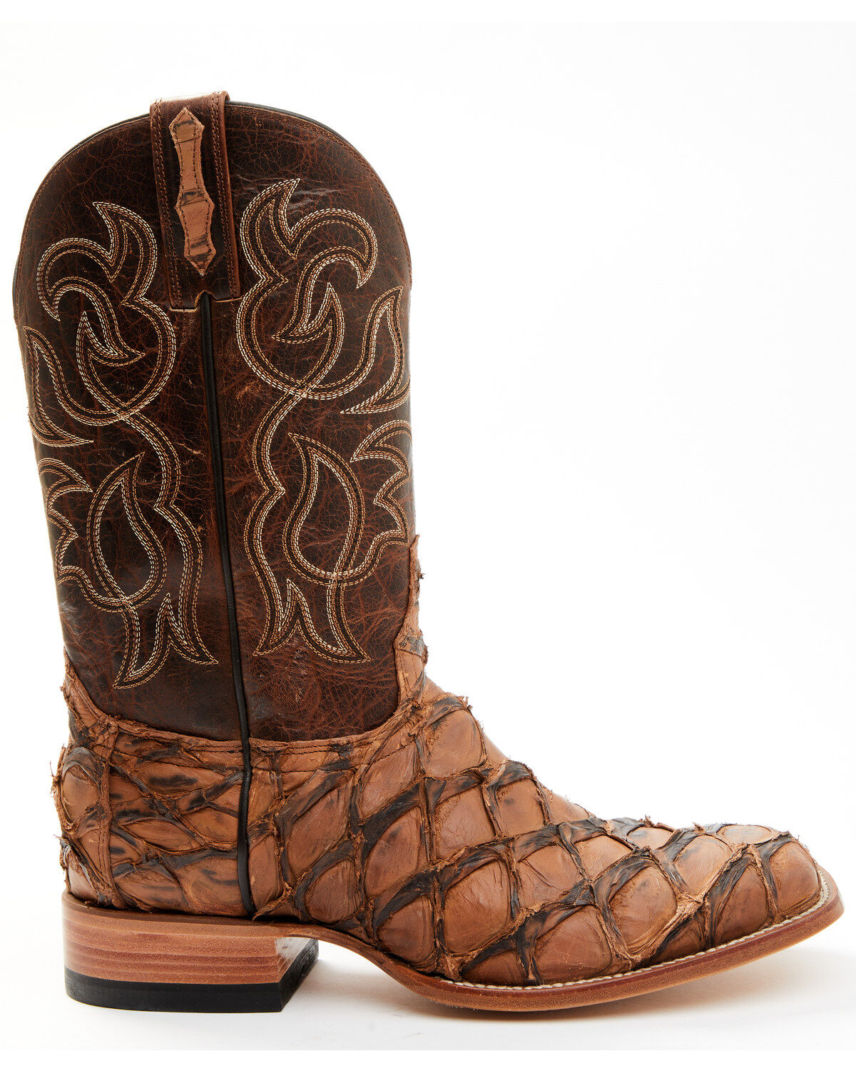 Image #2 - Cody James&reg; Men's Pirarucu Exotic Boots, Brown, hi-res
