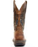 Image #5 - RANK 45&reg; Women's Xero Gravity Lite Flag Western Performance Boots - Broad Square Toe, Brown, hi-res