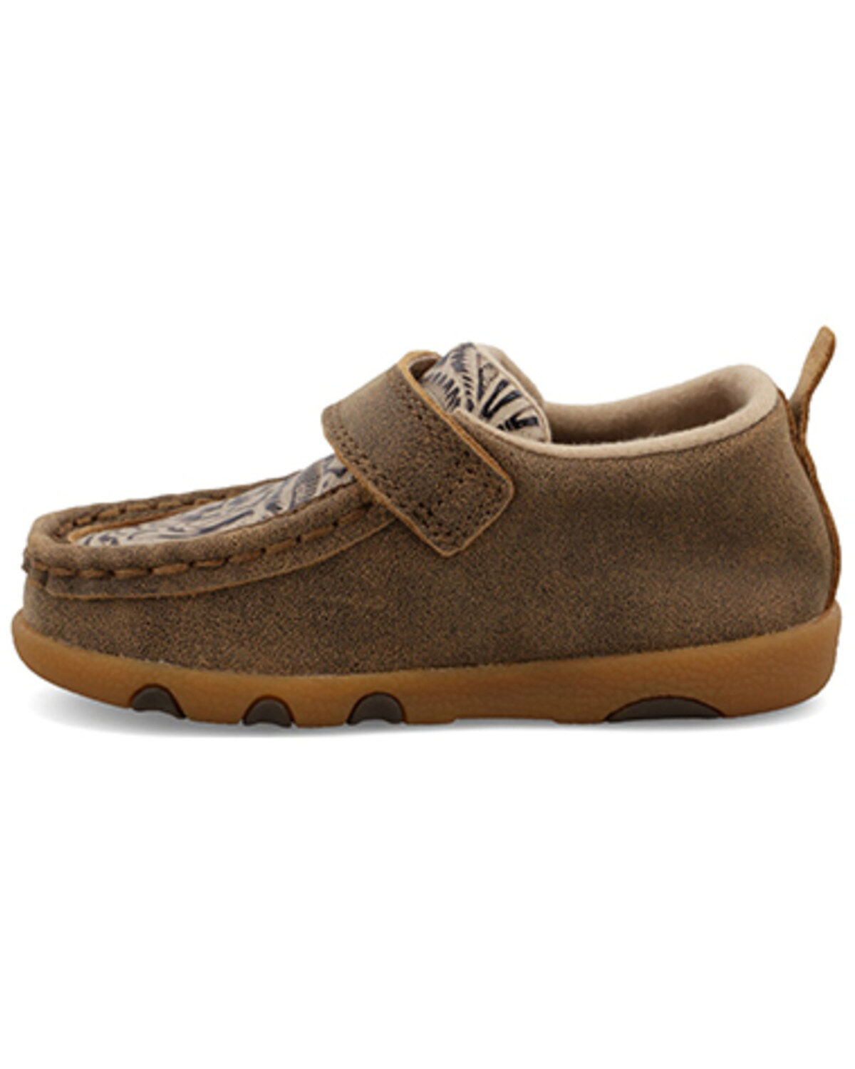 Image #3 - Twisted X Toddler Kid's Driving Mocs, Brown, hi-res
