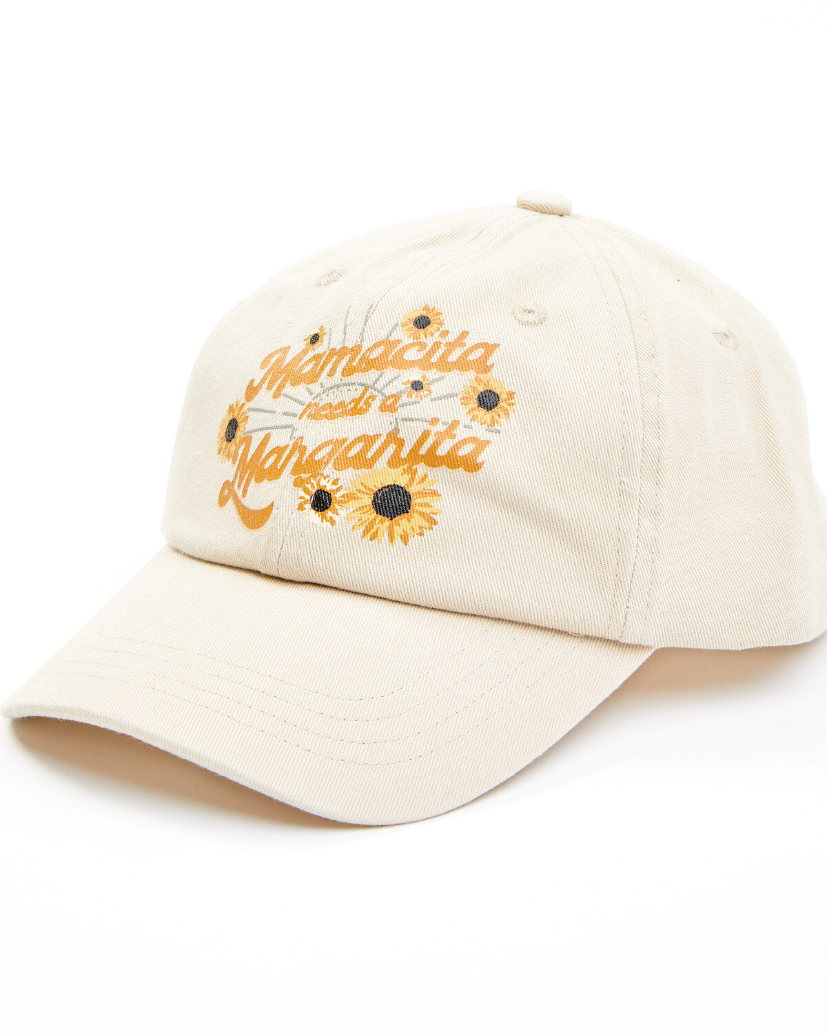 Image #1 - Shyanne Women's Mamacita Needs A Margarita Ball Cap, Cream, hi-res