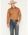 Image #1 - Cody James Men's Treadstone Solid Long Sleeve Snap Western Shirt - Tall, Camel, hi-res