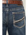Image #4 - Ariat Men's M4 Silverton Crawford Medium Wash Relaxed Bootcut Stretch Denim Jeans - Big, Medium Wash, hi-res