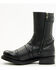 Image #3 - Sendra Women's Juno Motorcycle Boots - Round Toe, Black, hi-res