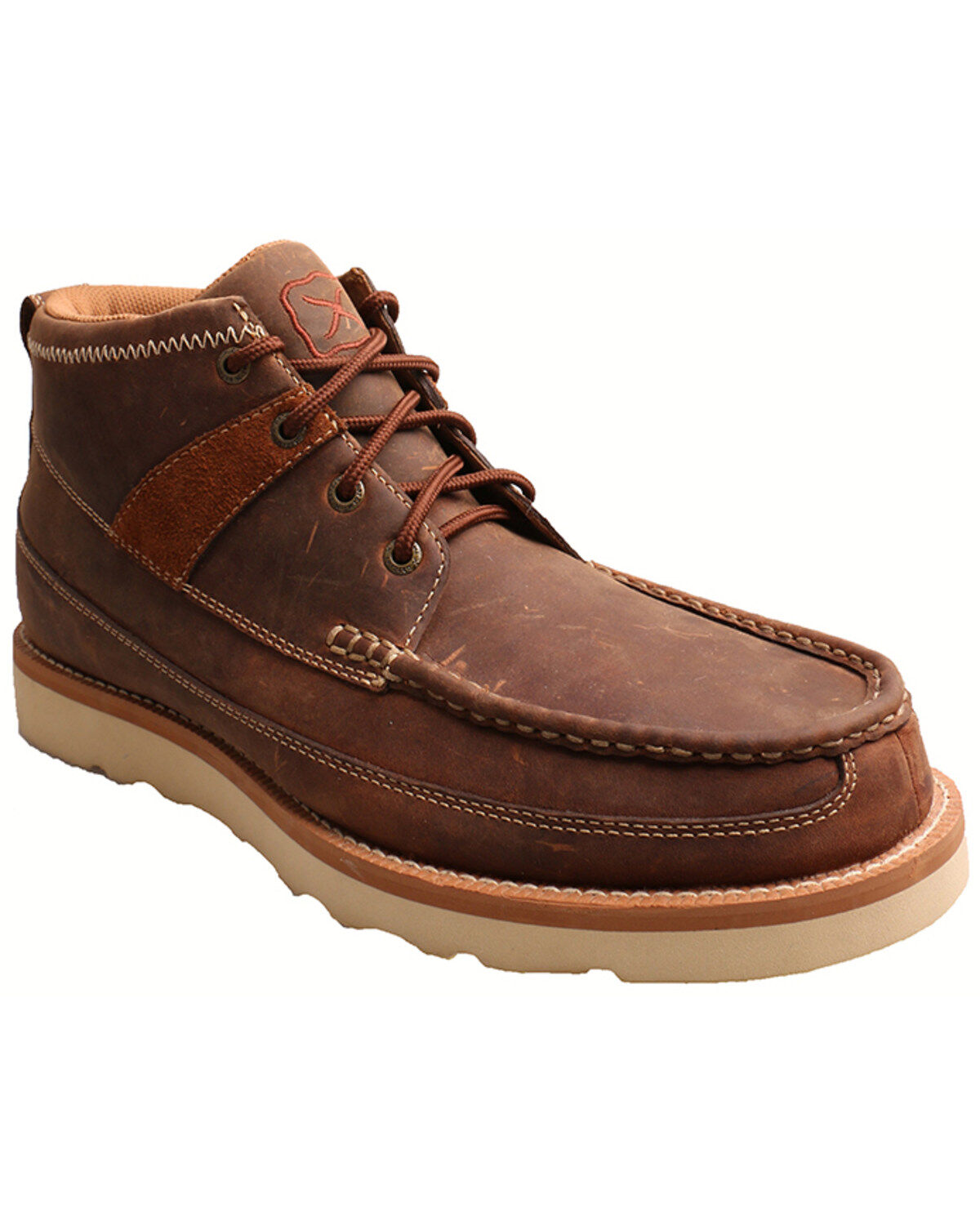 Twisted X Men's Steel Toe Work Shoes, Brown, hi-res