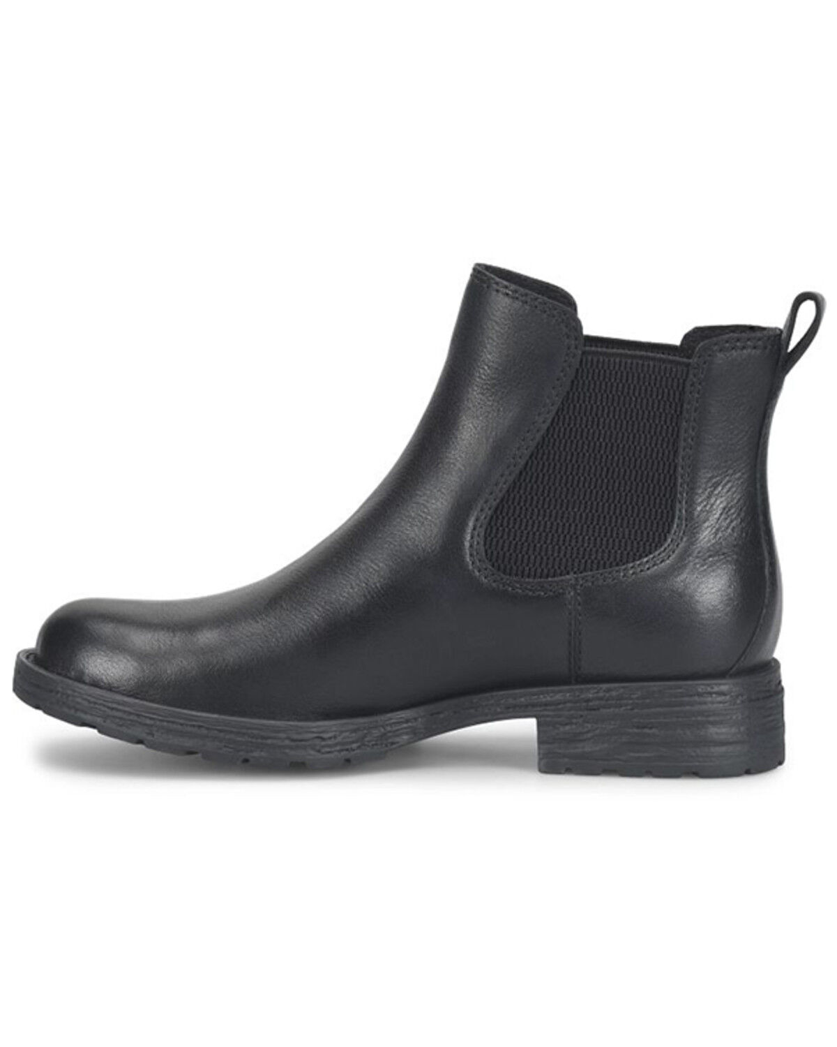 Image #3 - Born Women's Cove Waterproof Chelsea Booties - Round Toe, Black, hi-res
