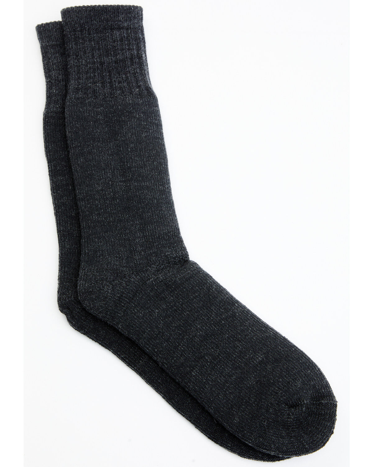 Image #1 - Cody James Men's Dark Gray Wool Boot Sock, Dark Grey, hi-res