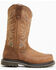 Image #2 - Shyanne Women's Pull-On Western Work Boots - Composite Toe, Brown, hi-res