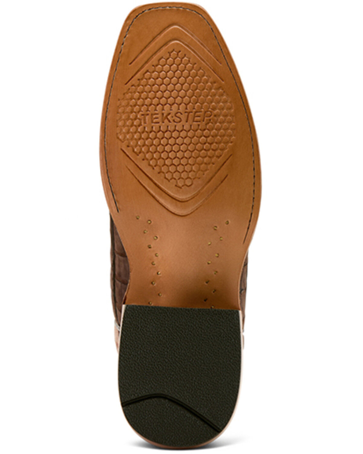 Image #5 - Ariat Women's Exotic Caiman Futurity Silk Tall Western Boots - Square Toe, Brown, hi-res