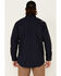 Image #4 - Ariat Men's FR Featherlight Long Sleeve Button Down Work Shirt, Navy, hi-res
