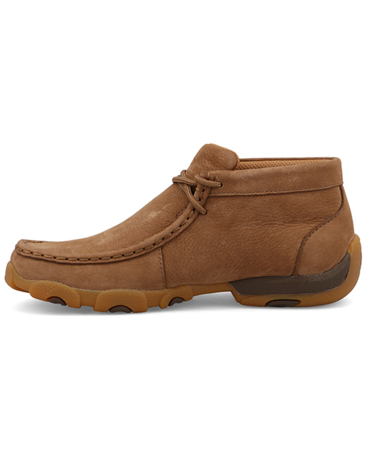 Image #3 - Twisted X Kid's Patriotic Chukka Driving Casual Shoes - Moc Toe, Camel, hi-res