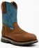 Image #1 - Cody James Men's Disruptor Waterproof Work Boots - Composite Toe, Blue, hi-res