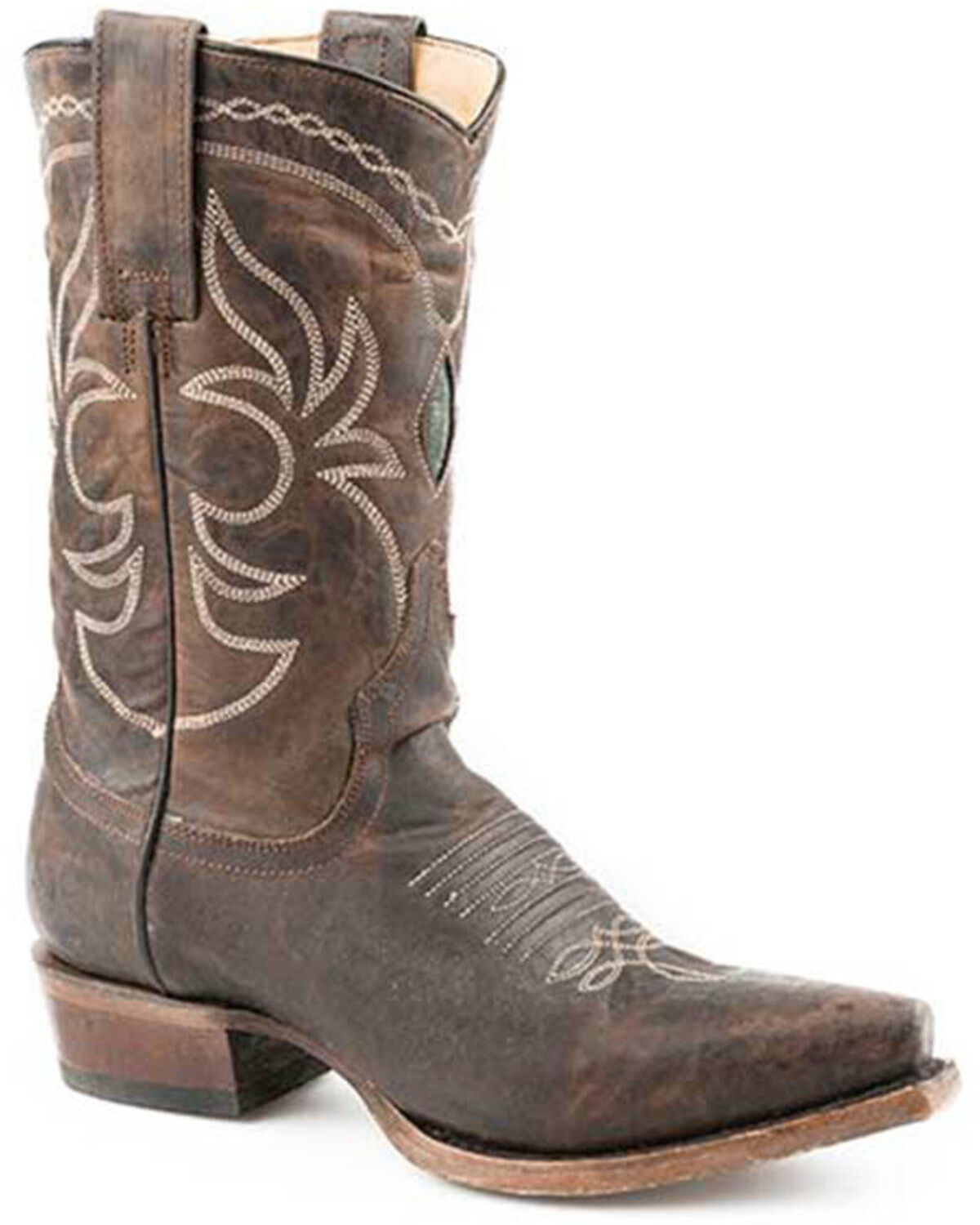 Image #1 - Stetson Women's Iris Western Boots - Snip Toe, Brown, hi-res