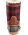 Image #4 - Baffin Women's Jasper Lace-Up Work Boots, Black/red, hi-res