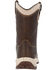 Image #5 - Georgia Boot Women's Eagle Trail Waterproof Pull On Work Boots - Alloy Toe, Brown, hi-res