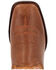 Image #6 - Durango Women's Westward Rosewood Western Boots - Square Toe, Red, hi-res