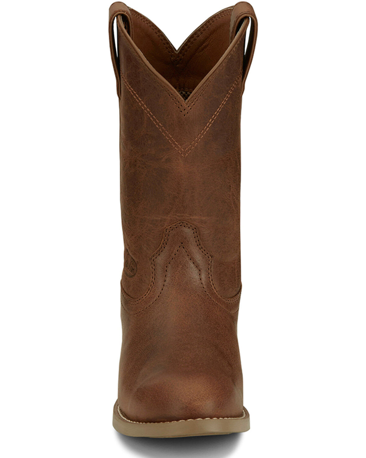 Image #4 - Justin Women's Stampede Western Boots - Round Toe, Brown, hi-res
