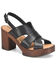 Image #1 - Born Women's Nassu Platform Sandals, Black, hi-res