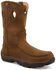 Image #2 - Twisted X Men's Distressed Saddle Hiker Boots, Brown, hi-res