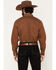 Image #4 - Kimes Ranch Men's Roscoe Denim Long Sleeve Snap Western Shirt, Brown, hi-res