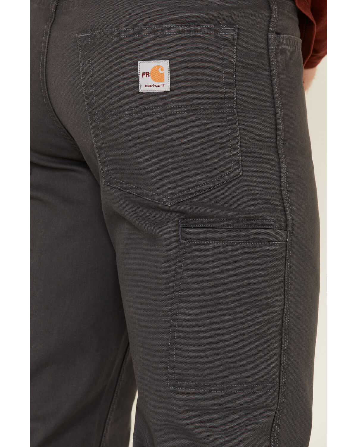 Image #3 - Carhartt Men's FR Shadow Rugged Flex&reg; Relaxed Work Pants, Dark Grey, hi-res