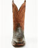 Image #4 - Corral Men's Exotic Caiman Western Boots - Broad Square Toe, Black, hi-res