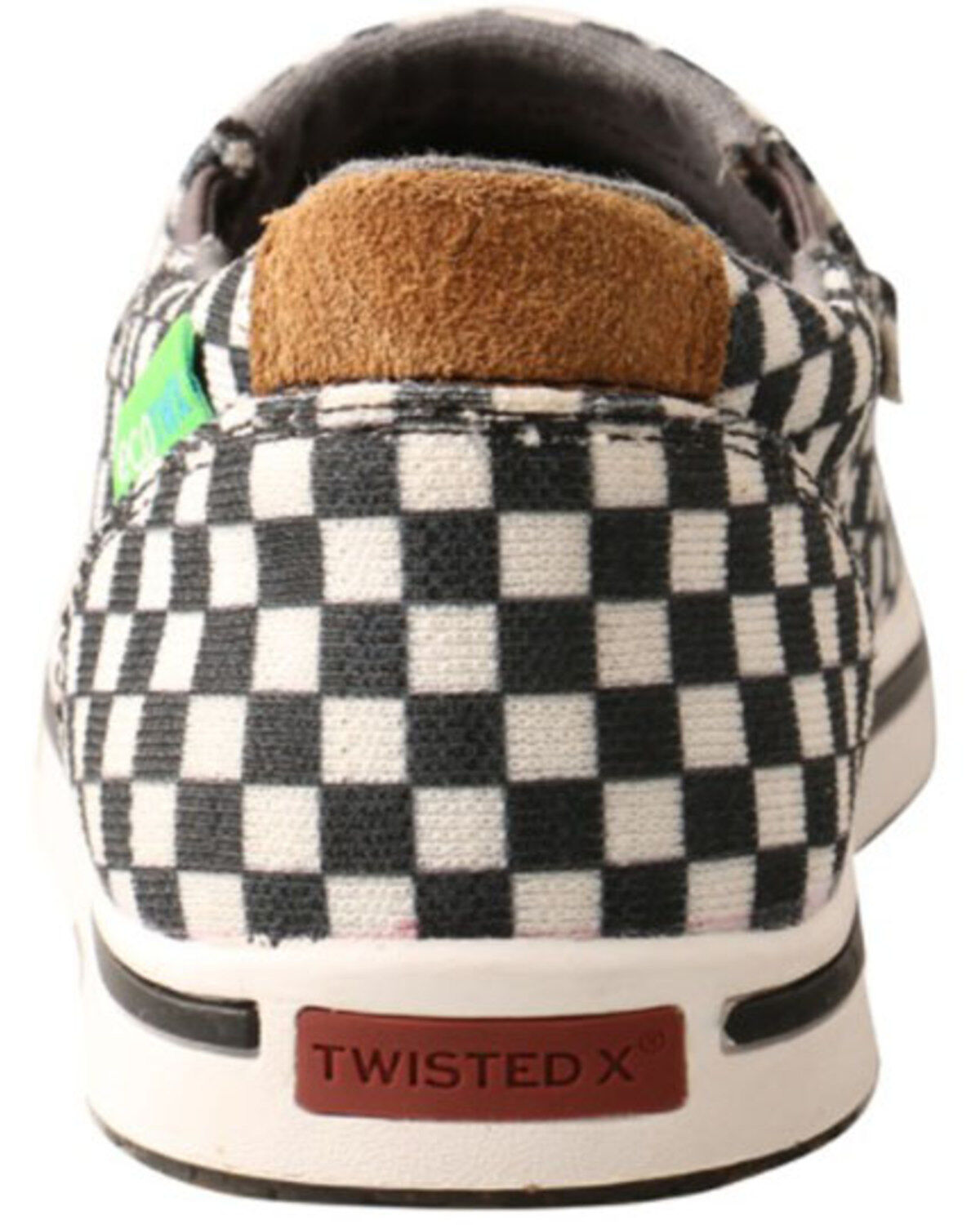 Image #5 - Twisted X Kid's Kicks Casual Shoes - Moc Toe, Black, hi-res