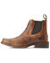 Image #4 - Ariat Men's Midtown Rambler Western Boots - Square Toe, Light Brown, hi-res