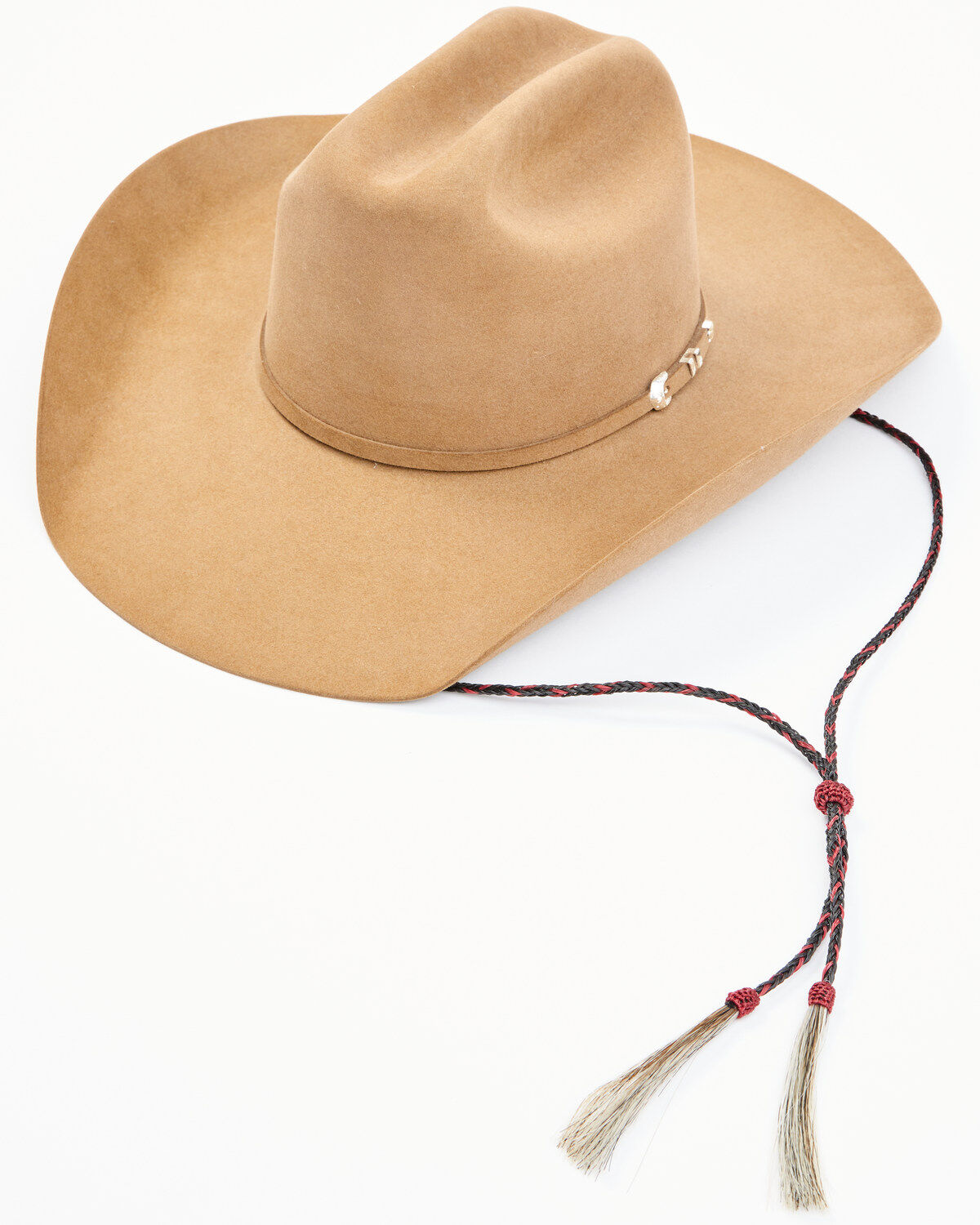 Image #1 - Colorado Horsehair Assorted Stampede Strings Hatband, Natural, hi-res