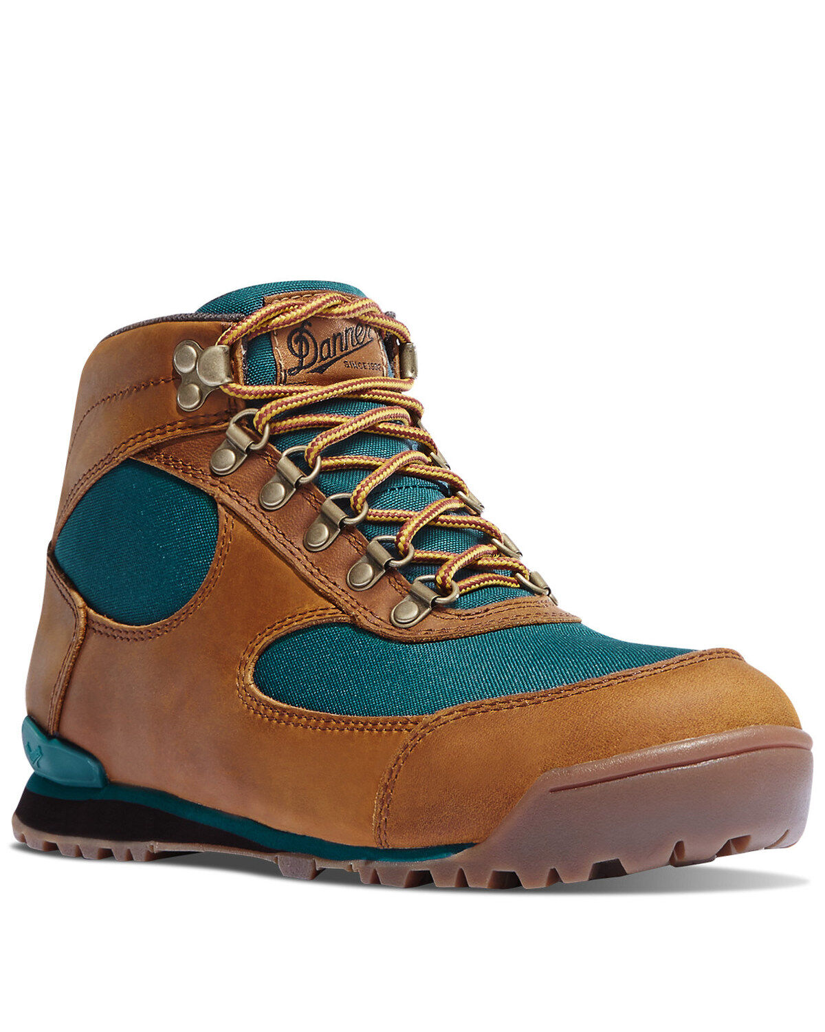 Danner Women's Jag Distressed Waterproof Hiking Boots - Soft Toe, Brown, hi-res